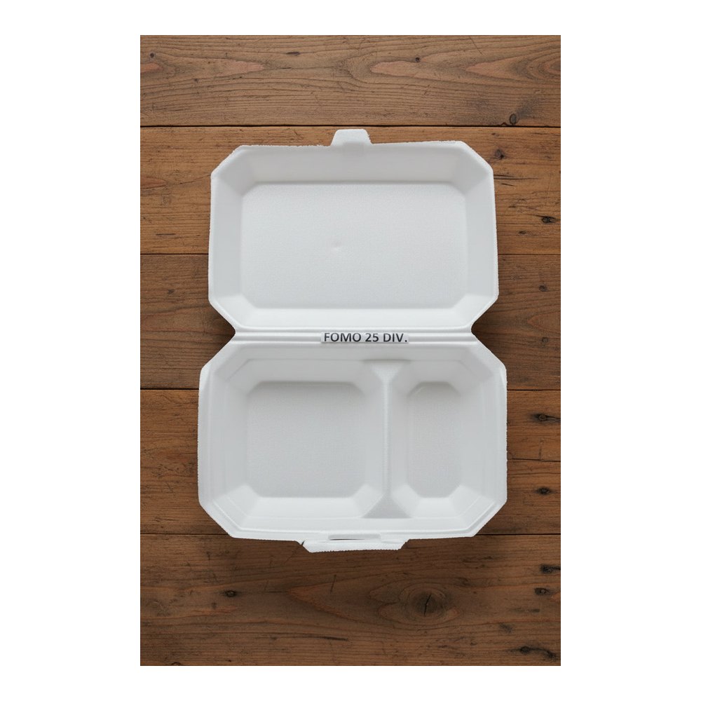 FOMO 25 SINICA Tray (75) with Divider – Multi-Compartment Tray — 2 packs