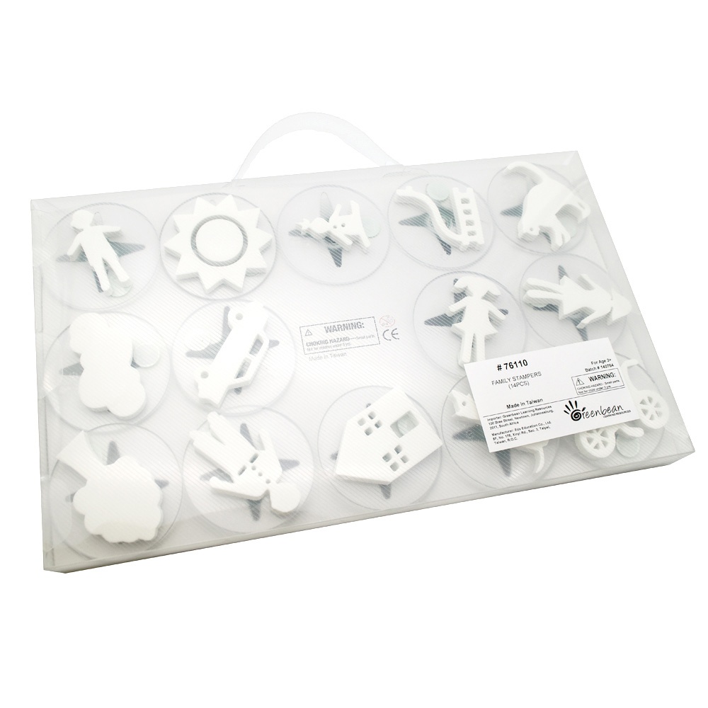 Paint Stamp Family 14pc