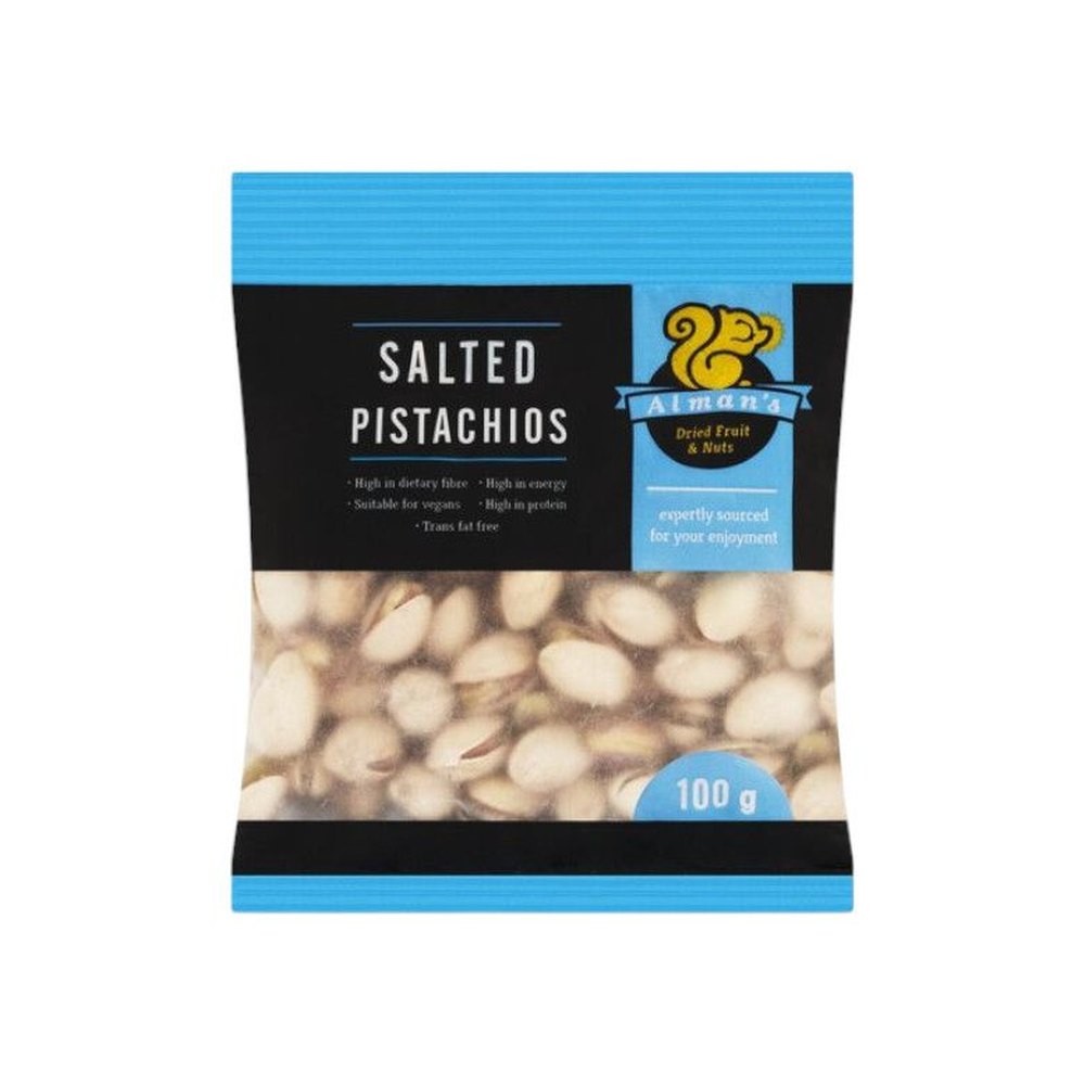 Almans 100g Pistachio White (1X100g) — 12 units