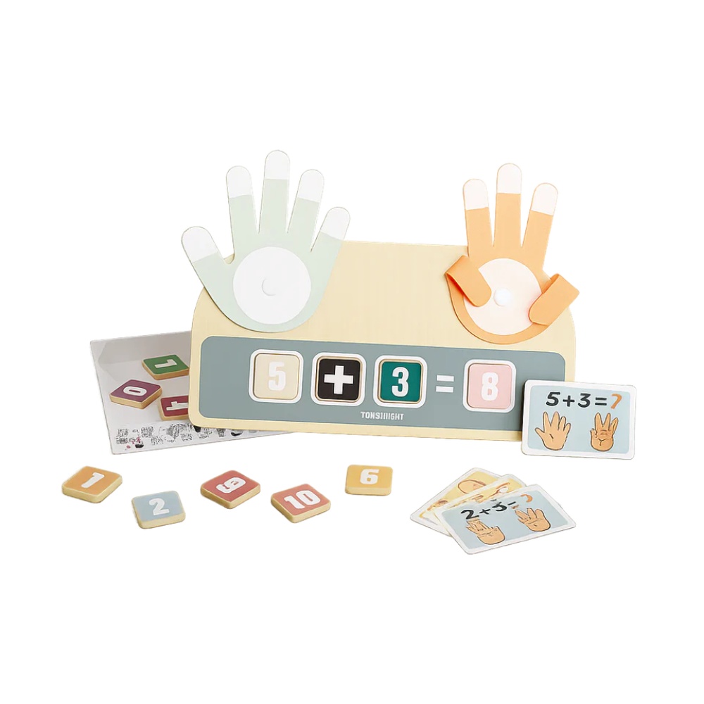 Montessori Finger Counting Hand Math Toy - 44 Pieces