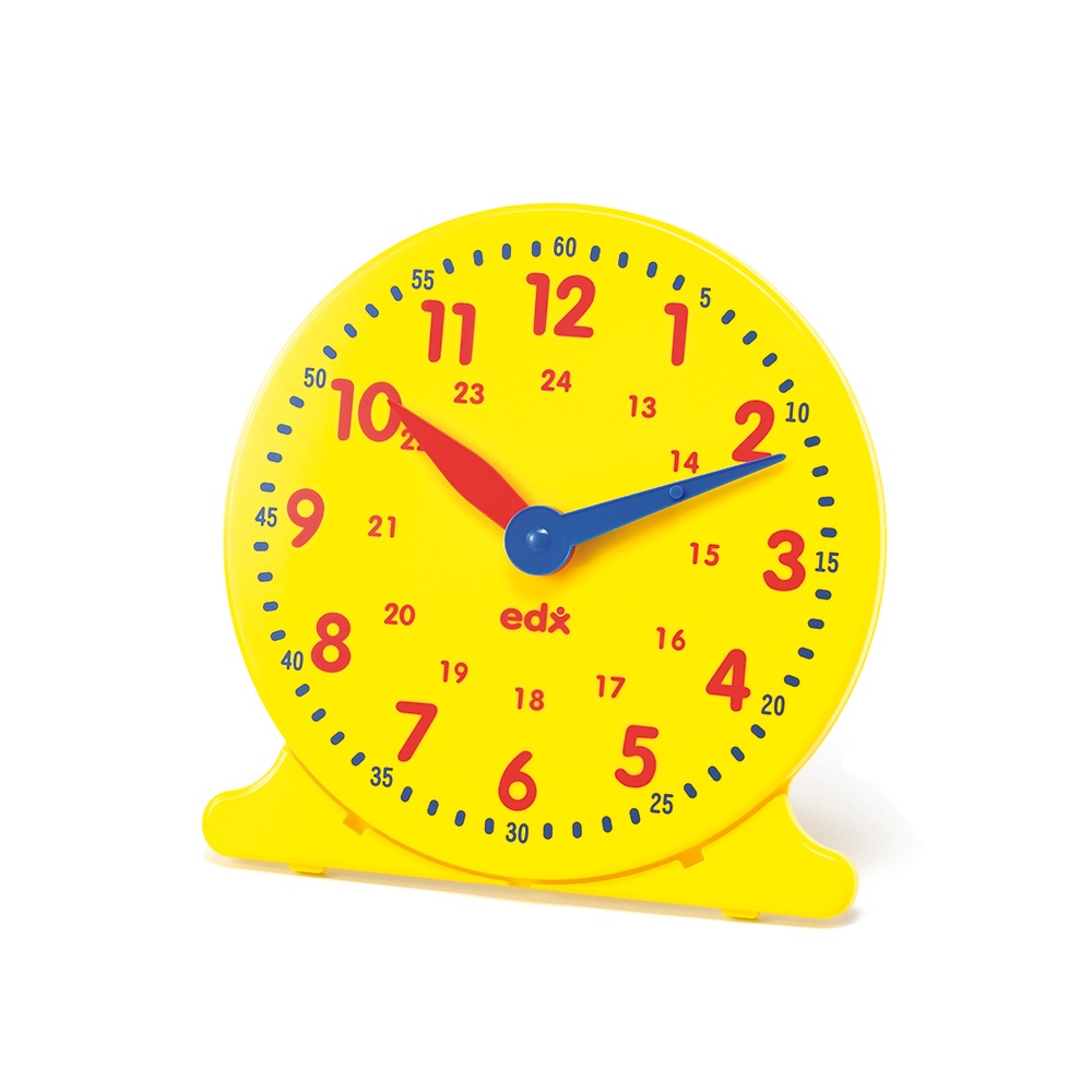 EDX Education - Clock - Geared - 24Hr Student - 10cm - 6pcs