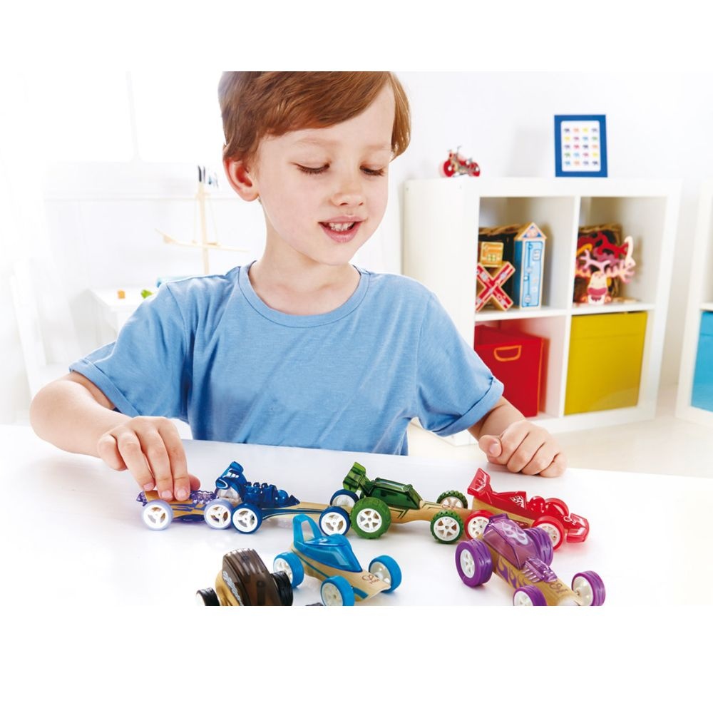 Hape - Bamboo Toy Car - E-Racer Monza -**