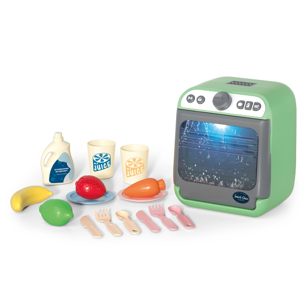 Pretend & Play Dishwasher Set with Sound, Lights & Accessories