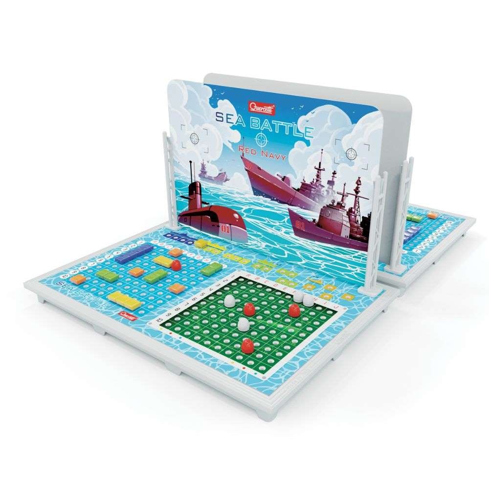 Sea Battle Strategy Game - Classic Battleship-Style Logic Game