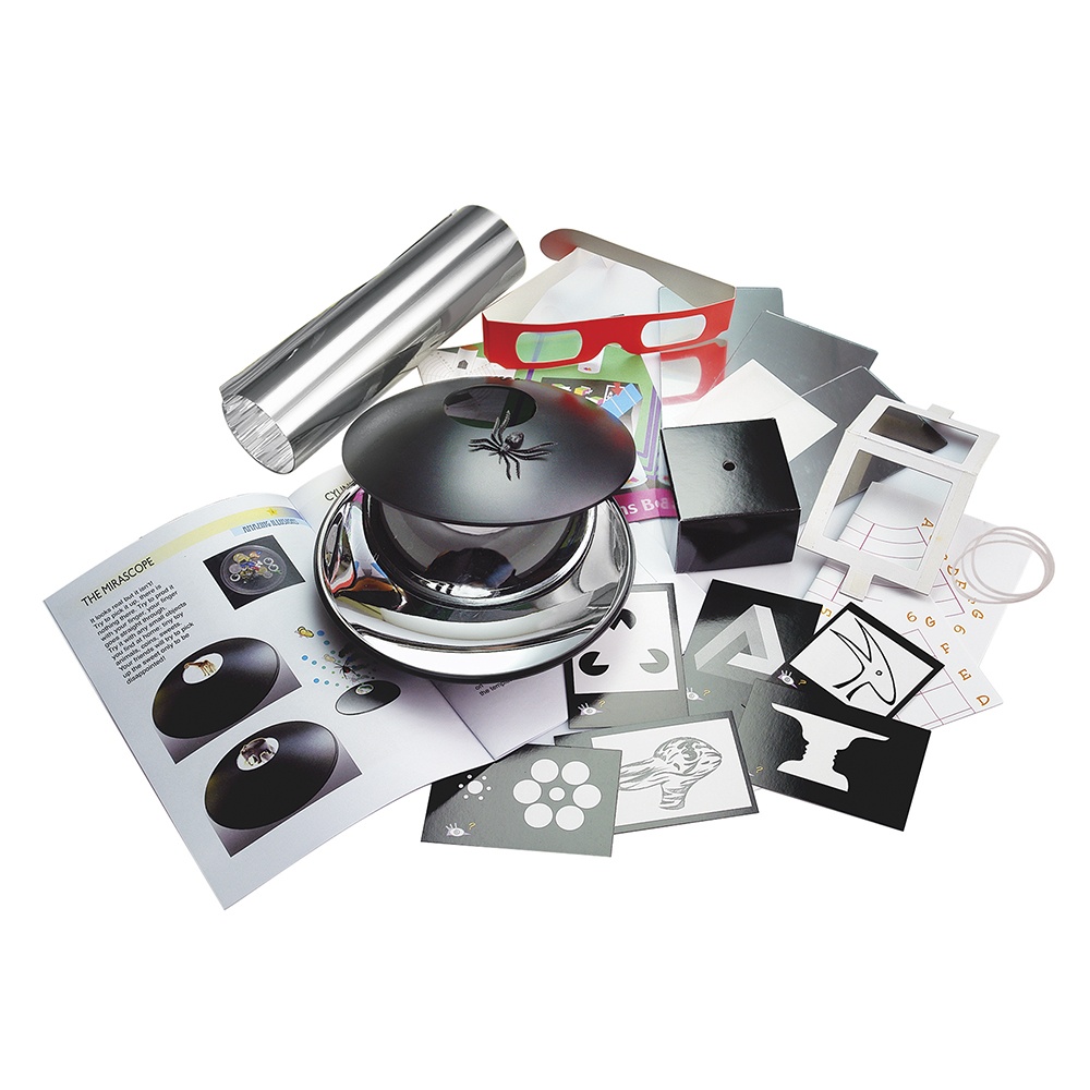 Amazing Optical Illusion - 12 Activities - Science Learning Kit for Kids