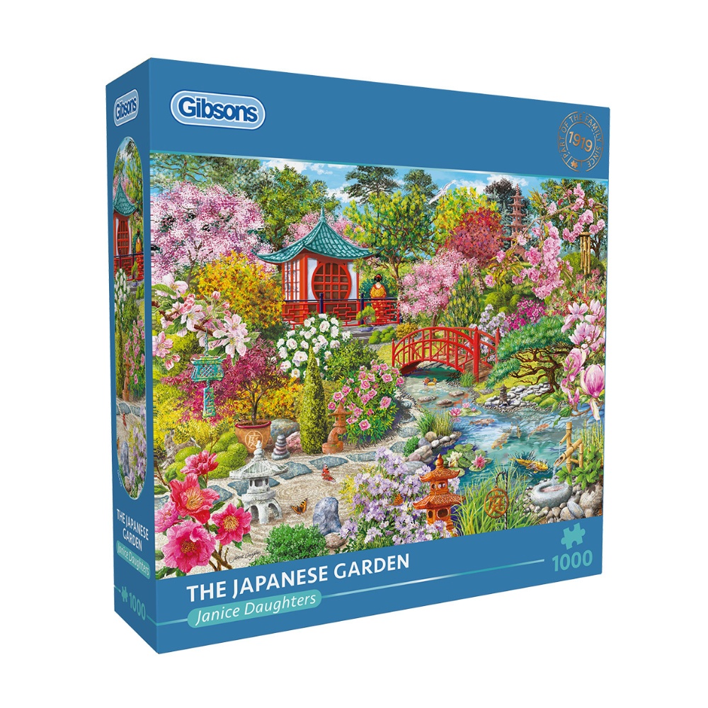 Gibsons - The Japanese Garden - 1000 Piece Jigsaw Puzzle