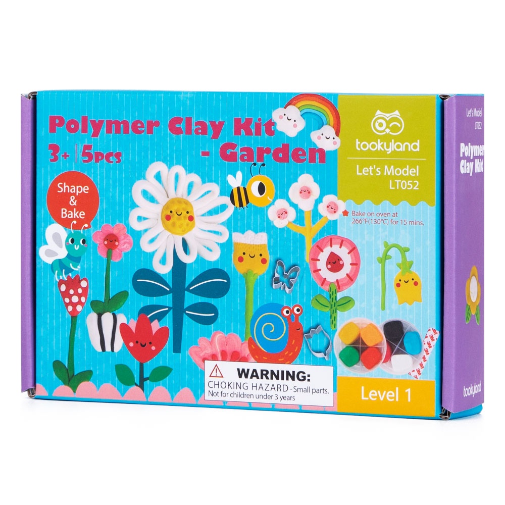 TookyToy - Garden Clay Modeling Kit
