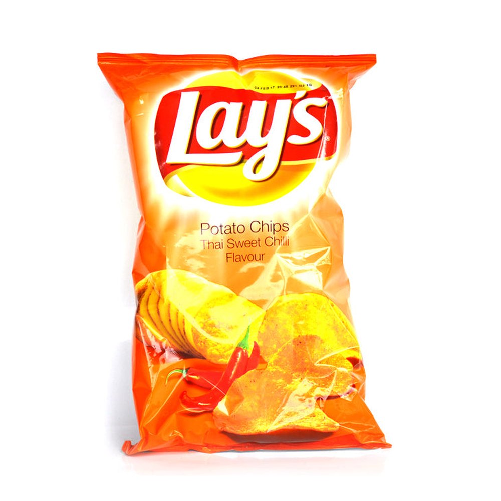 LAYS 120g All Flavours (Thai Sweet Chilli) — 12 units
