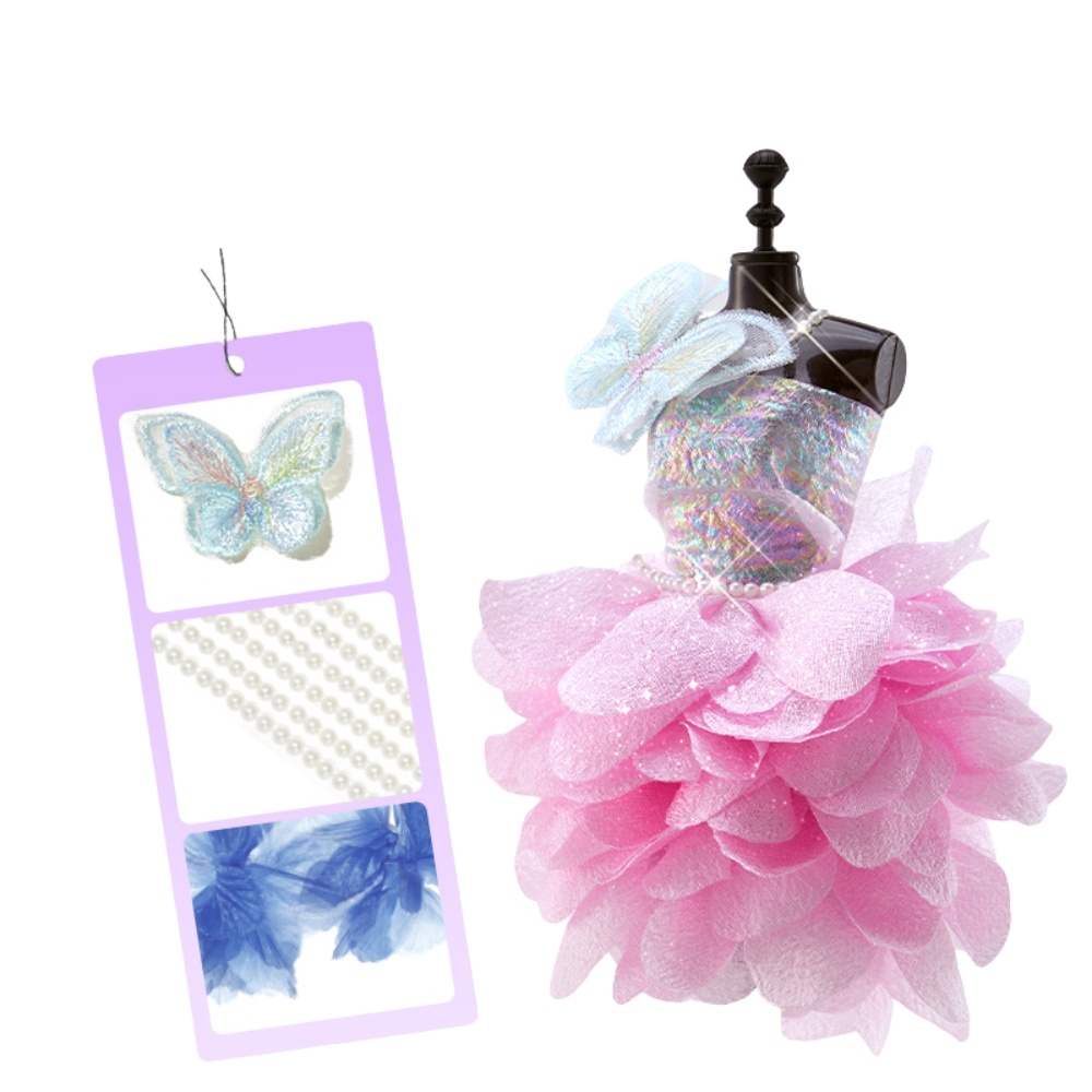 Dress Making Kit - Kids Fashion Design Craft Set - 5 Models