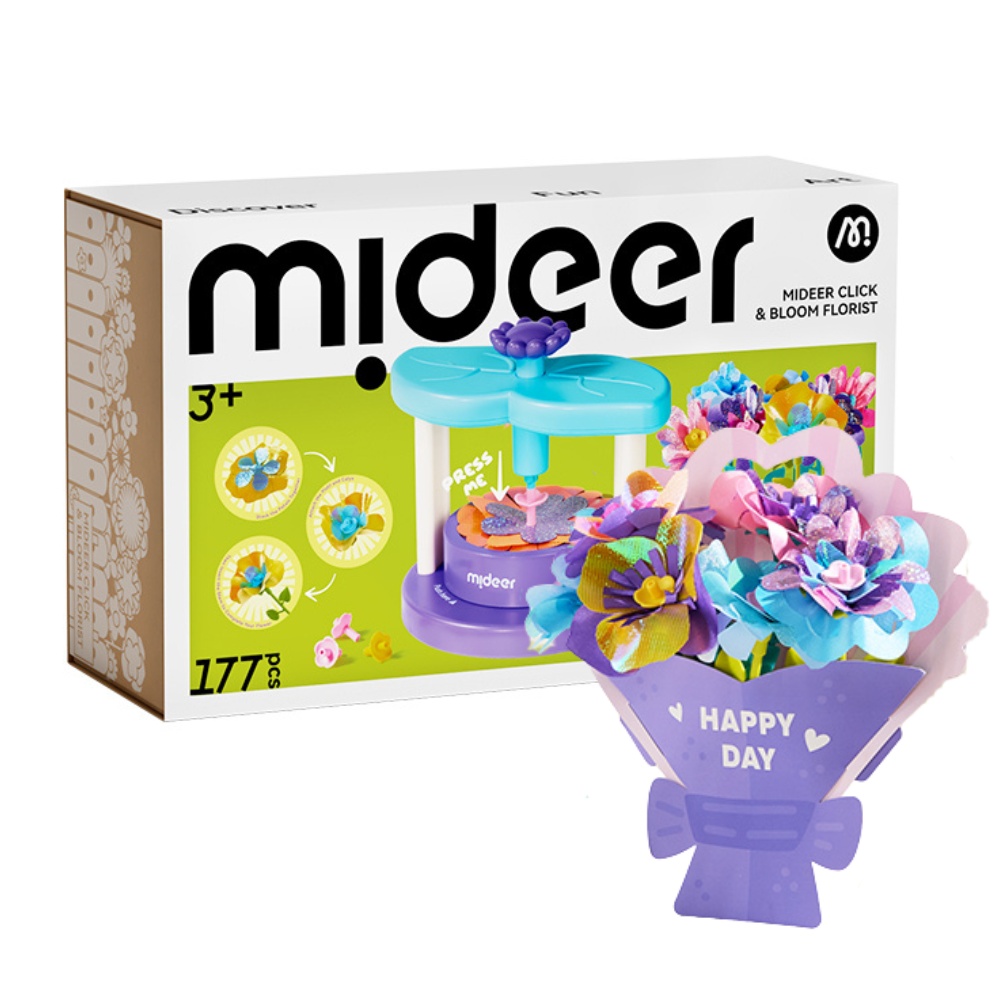 Click and Bloom: DIY Fabric Flower Making Kit for Kids