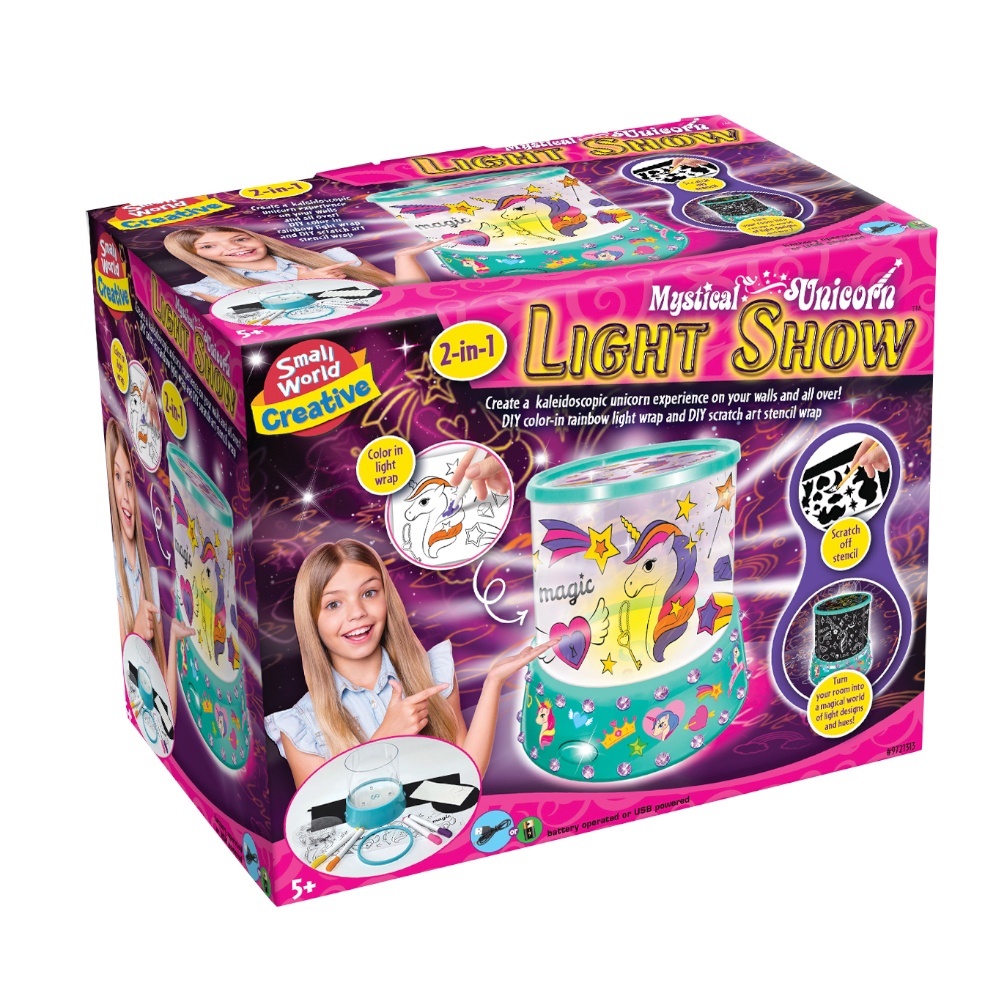 Small World Toys - 2-in-1 Mystical Unicorn Light Show -**
