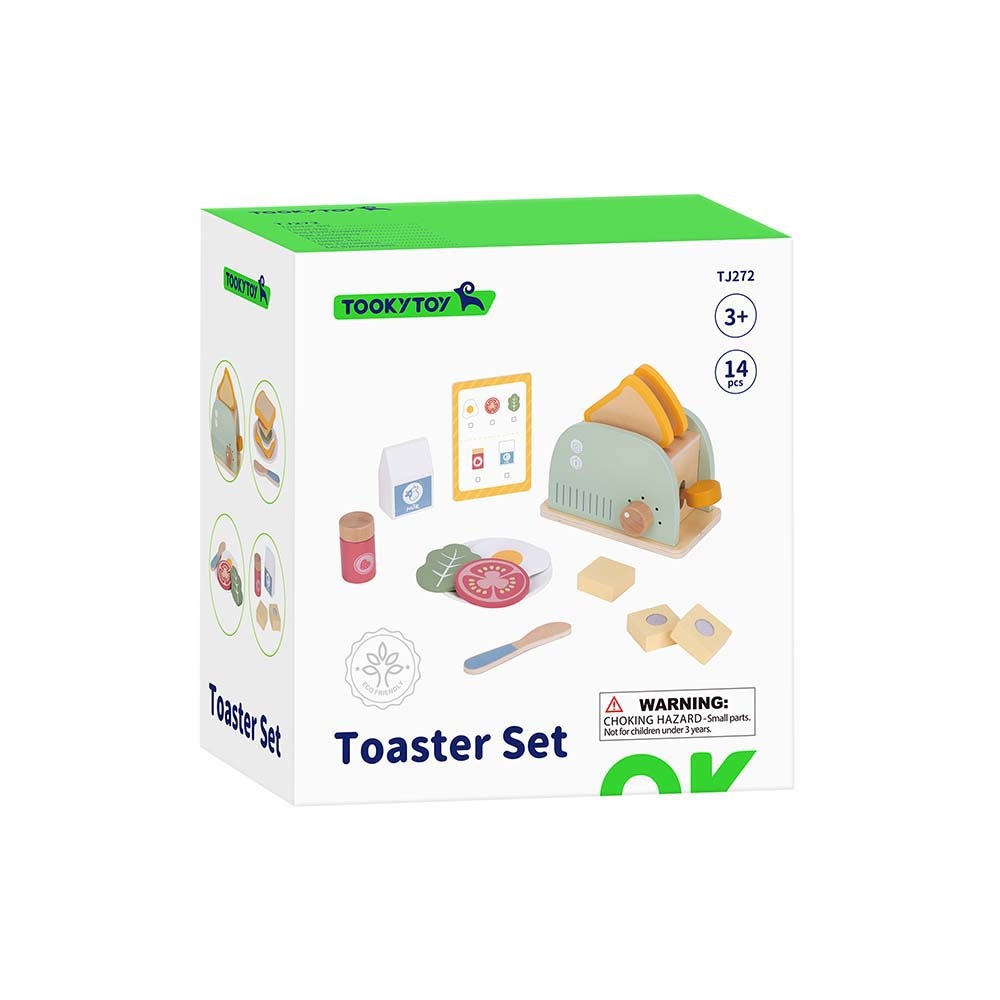 Pretend Play Toaster Toy Set