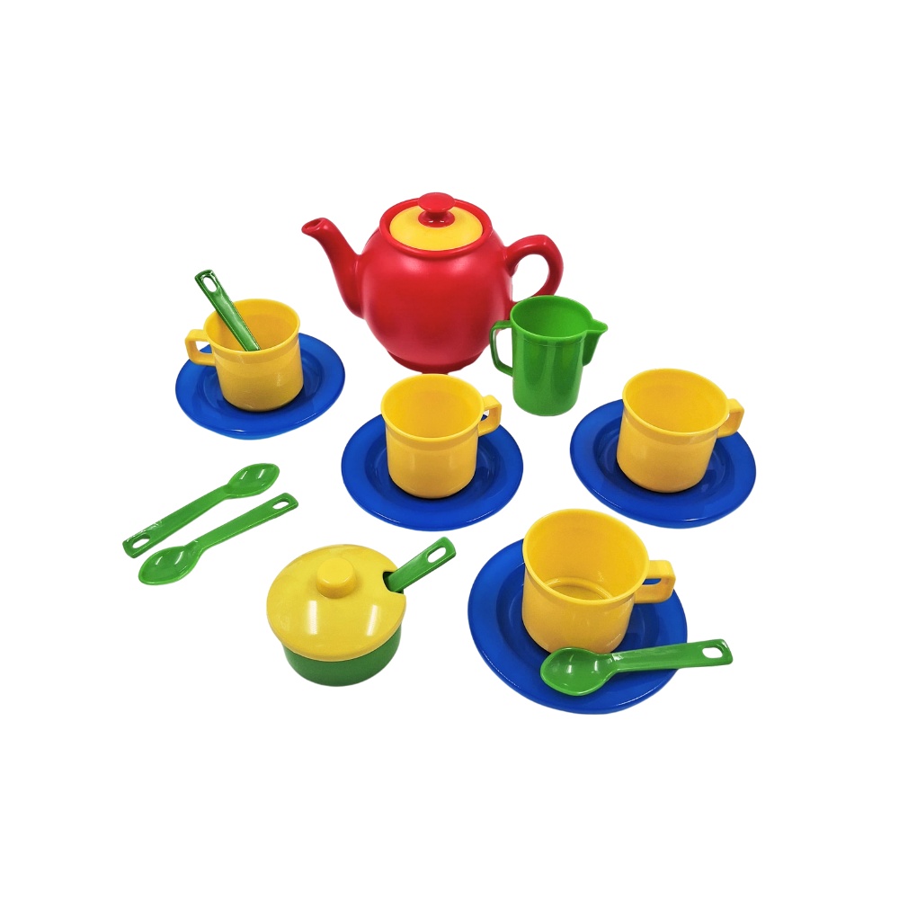 Pretend & Play Tea Set - 18pcs