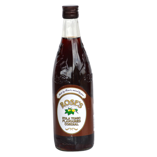 Rose's Kola Tonic Cordial - 6 x 750ml