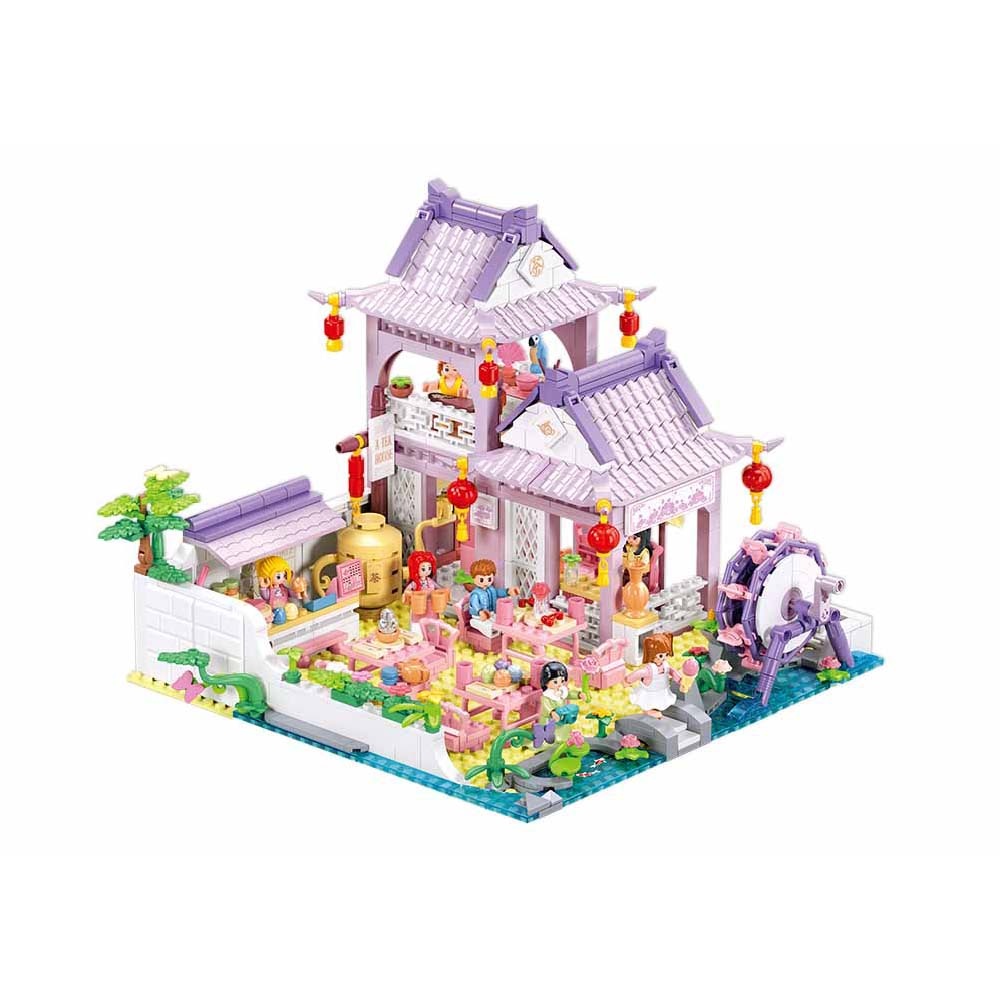 Sluban Building Set: Girls Dream - A Tea House - 987pcs