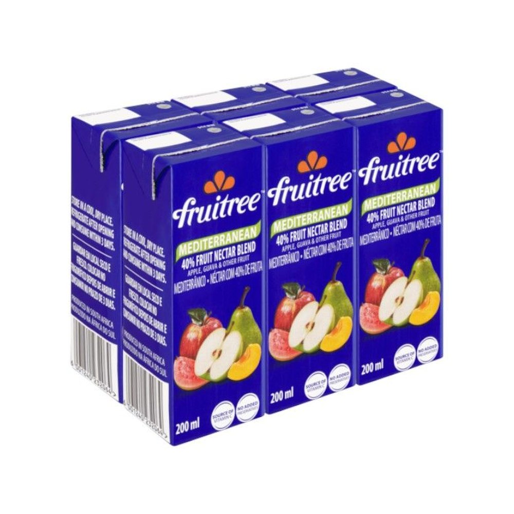 Fruitree 200ml (6X200ml) — 2 packs