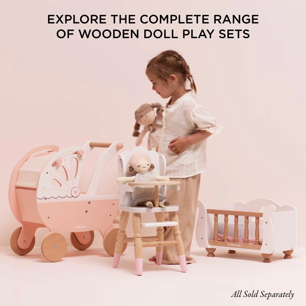 Le Toy Van - Dolls Wooden Cot