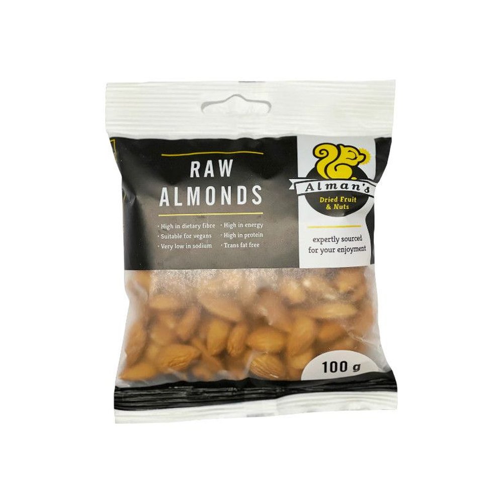 Almans 100g Almonds Plain (1x100g) — 12 units