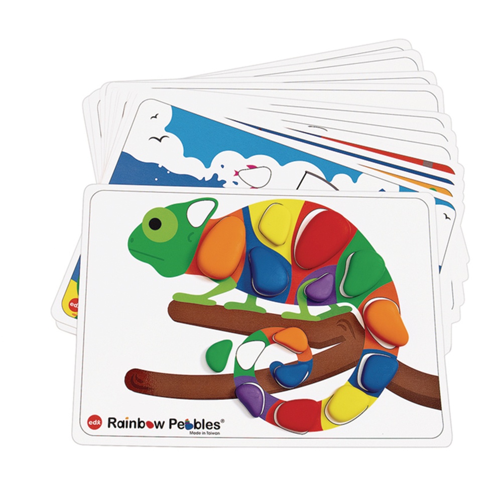 Activity Cards - Rainbow Pebbles - 20 Cards