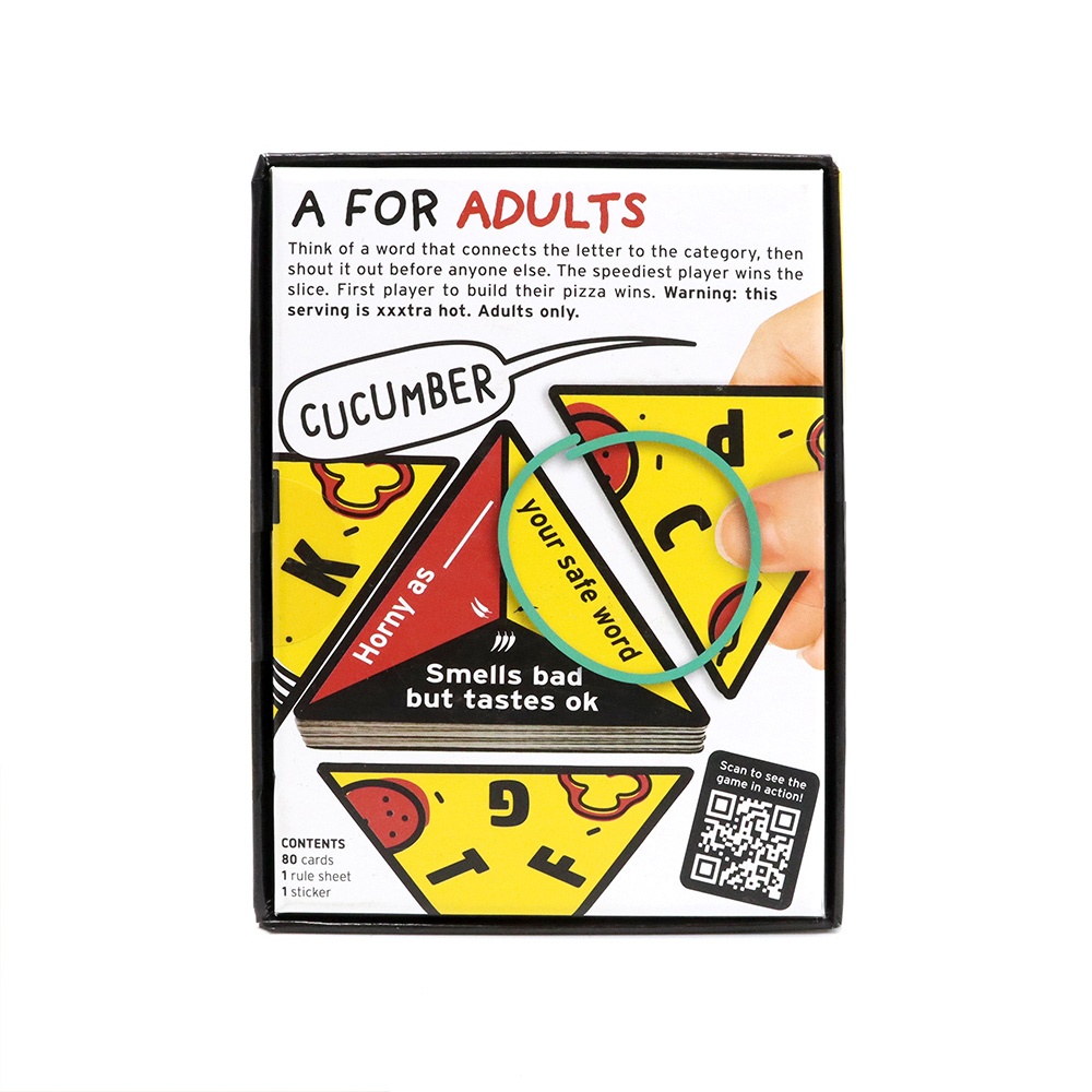 P for Pizza Extra Spicy - Party Card Game - 2-4 Players