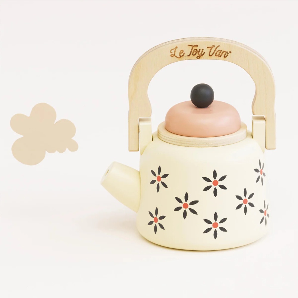 Wooden Vintage Kettle