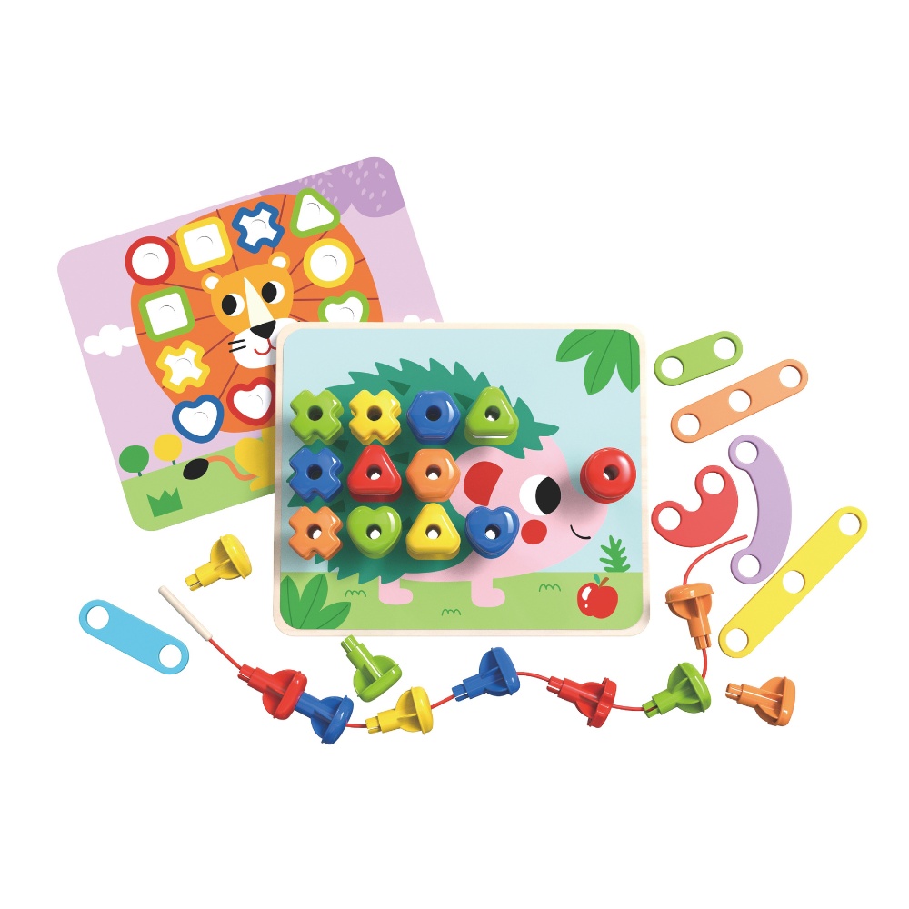 Stacking Pegs & Threading Activity Set