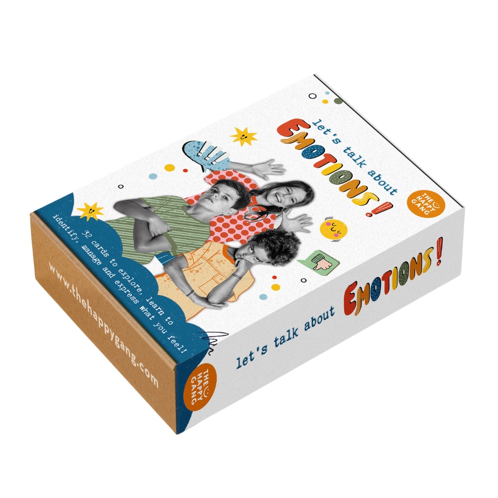Let's Talk About Emotions - Life Skills Flashcards for Parents & Kids
