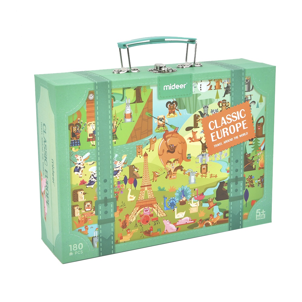 Travel Around the World Puzzle - Classic Europe - 180pcs
