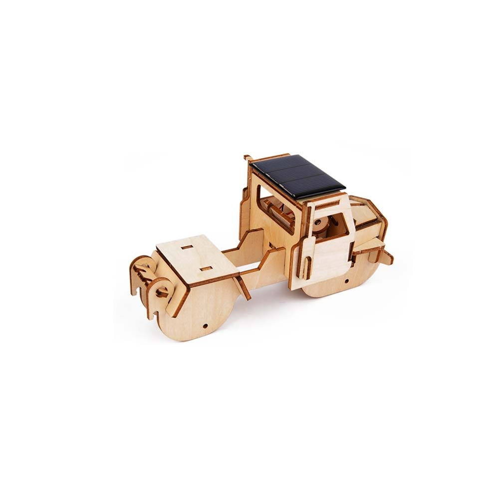 DIY 3D Wooden Cars - Solar Truck