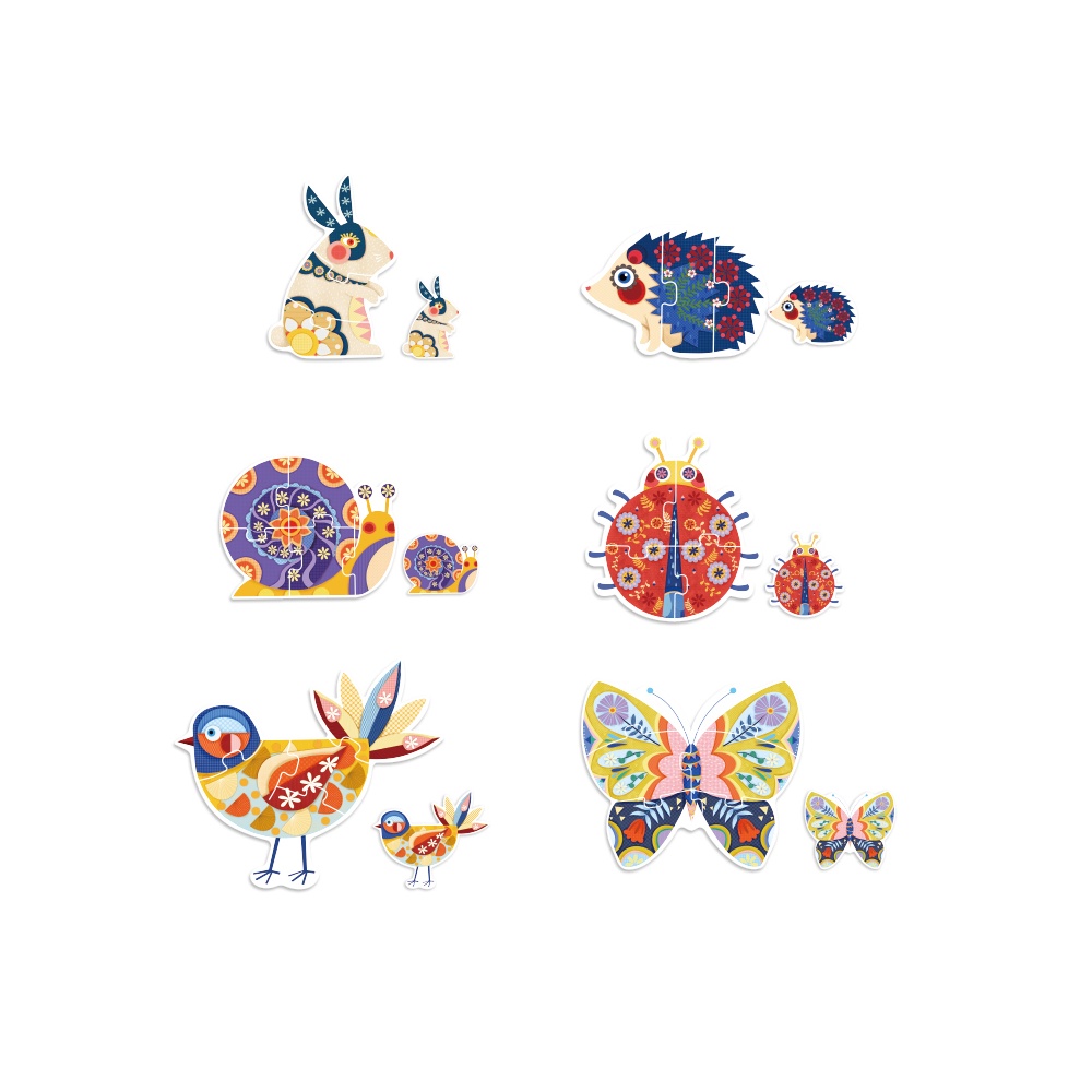 My First Puzzle for Kids - Garden Animals - 26pcs
