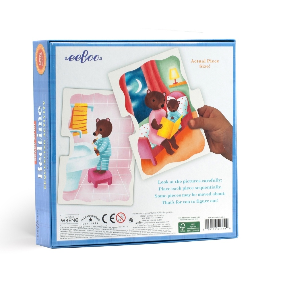 eeBoo - Sequencing Activity Puzzle for Kids