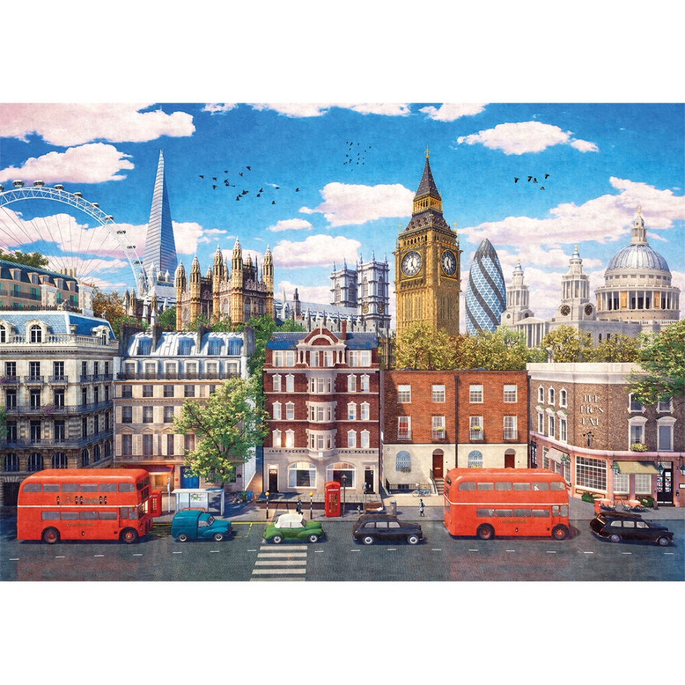 Gibsons - Streets of London - 500 Piece Jigsaw Puzzle