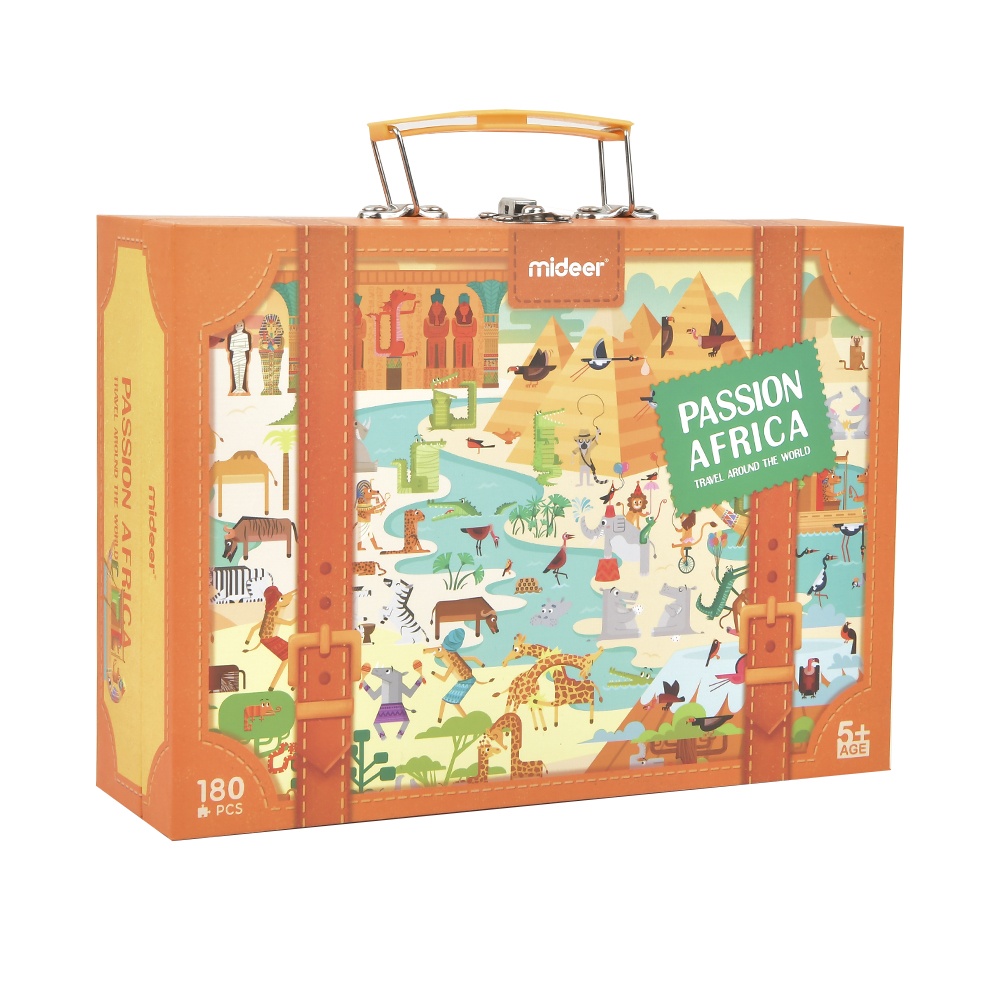 Travel Around the World Puzzle - Passion Africa - 180pcs