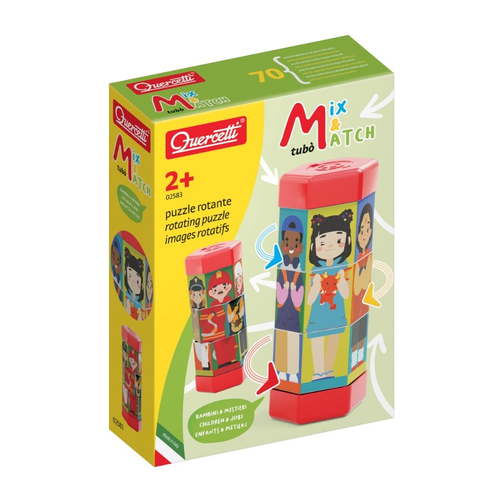 Mix & Match People & Jobs Rotating Puzzle for Toddlers