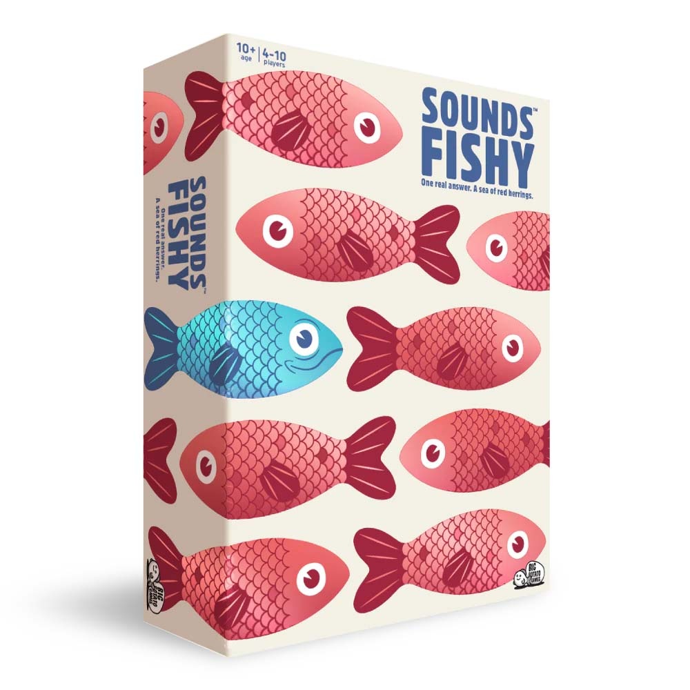 Sounds Fishy - Family Game - 4-10 Players
