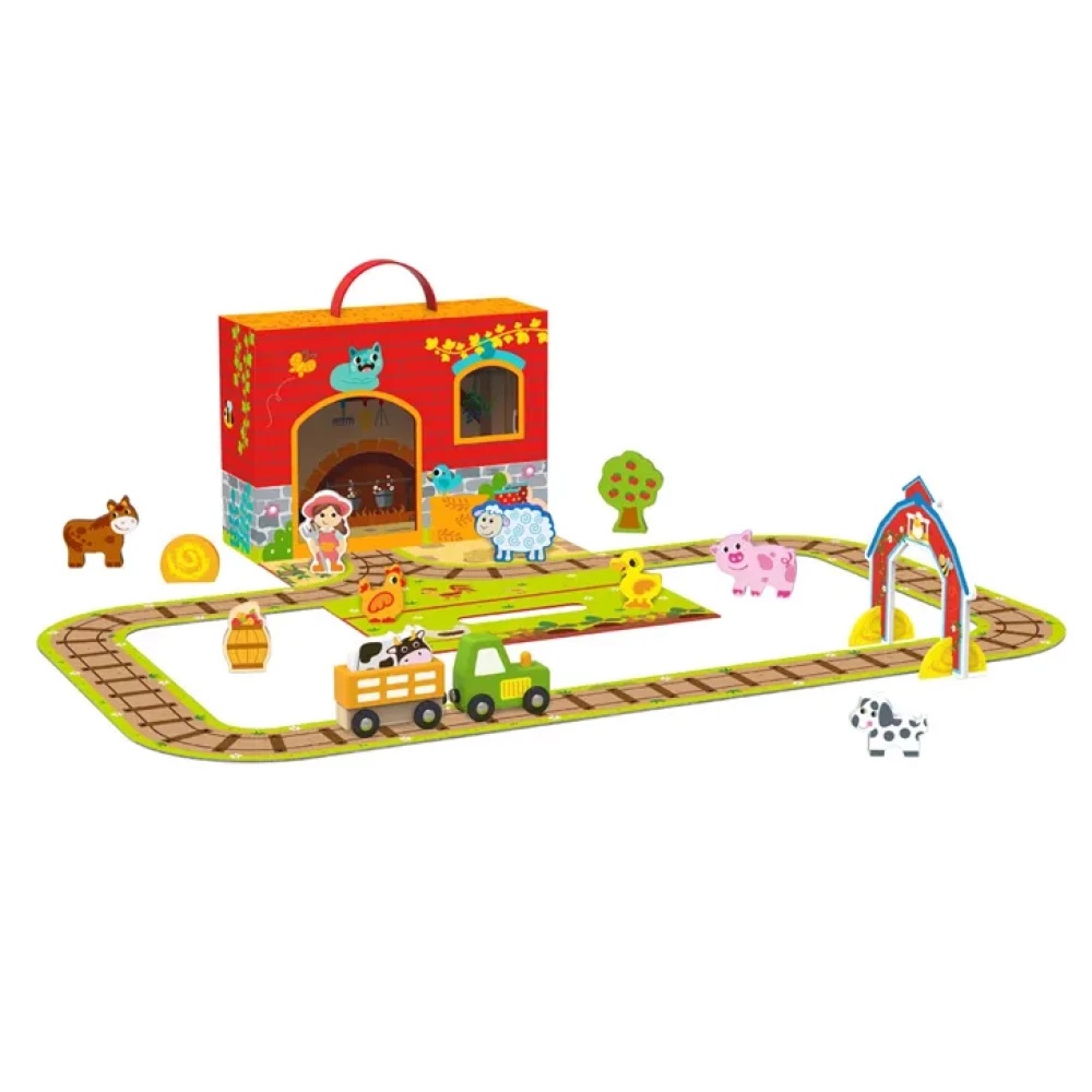 Pretend Play Story Box: Farmyard Friends Toy Set