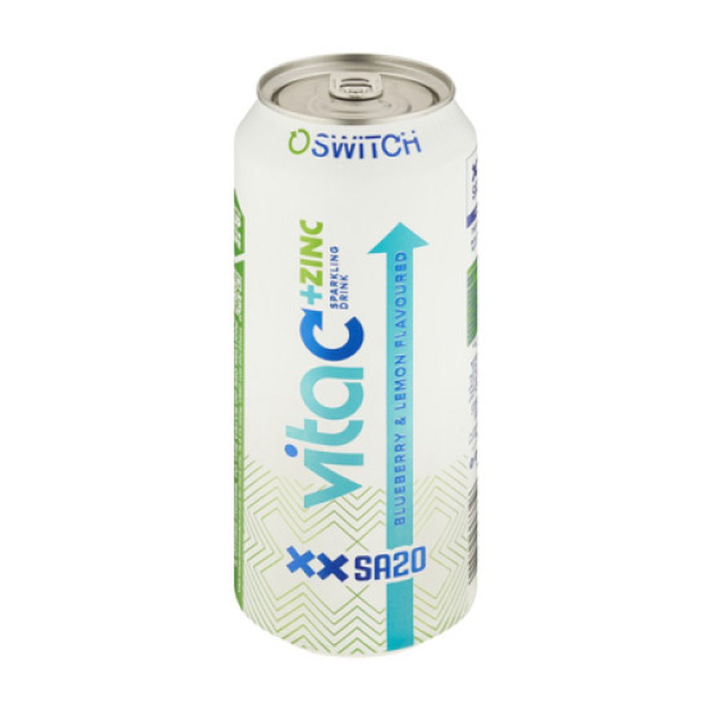 Switch 24X500ml Vit C Blueberry Lemonade