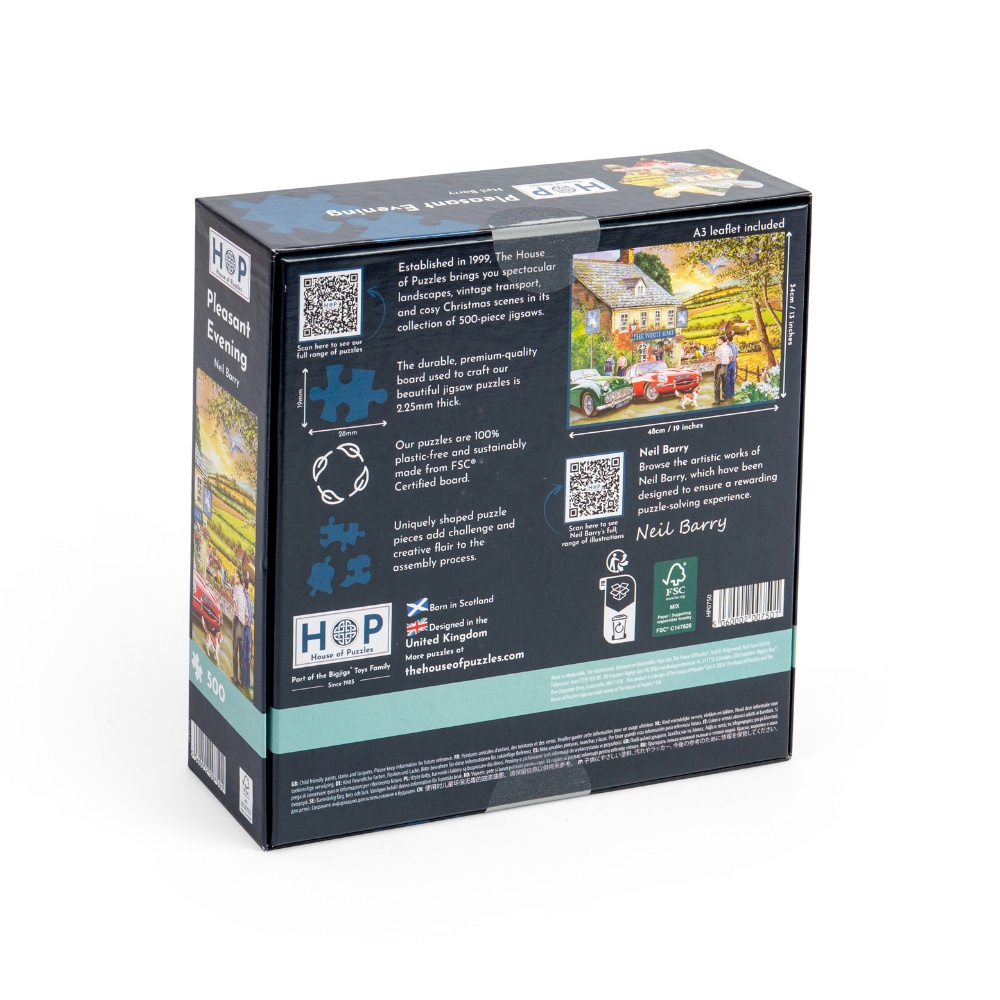 Pleasant Evening - 500 Piece Jigsaw Puzzle