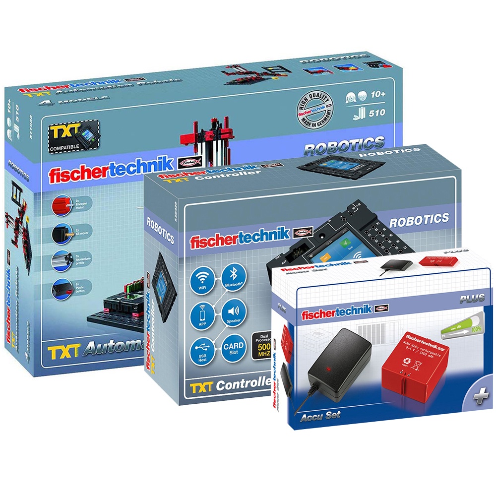 Automation Robots - incl. TXT Controller & Accu Charger Set