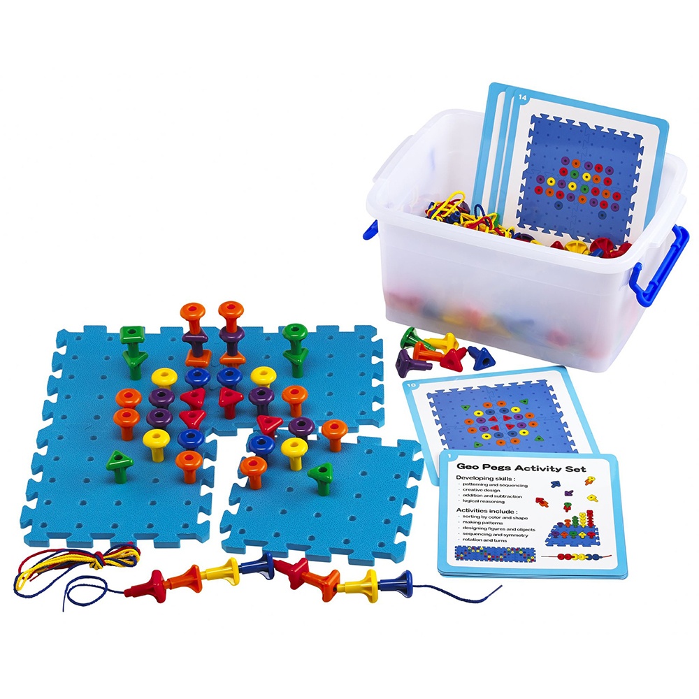 Geo Pegboard Activity Set