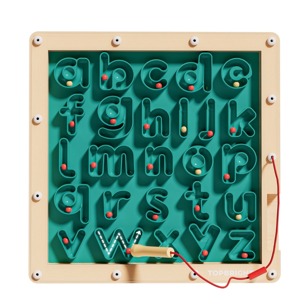 Magnetic Maze - Alphabet Tracing Board