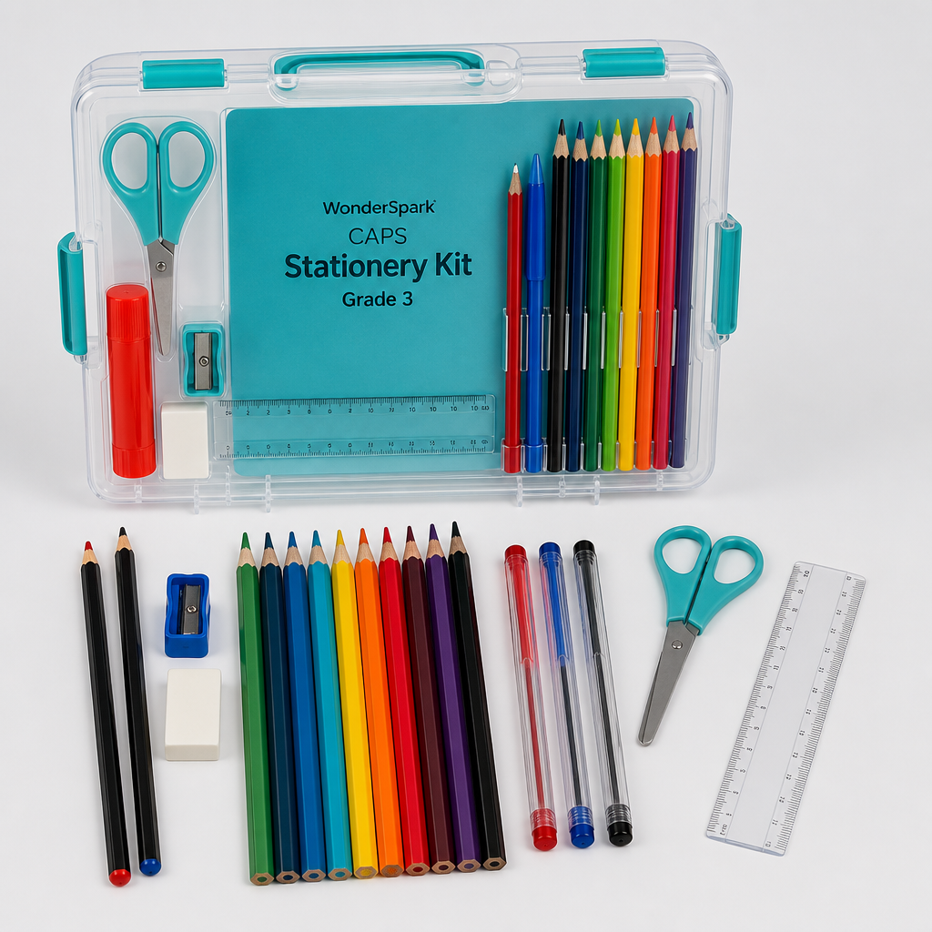 WonderSpark CAPS Stationery Kit – Grade 3