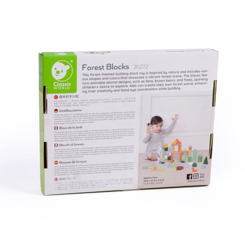 Wooden Forest Building Blocks