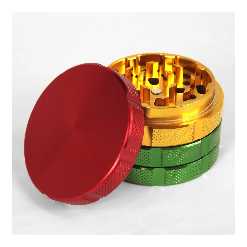 Rasta Herb Grinder — 6 units