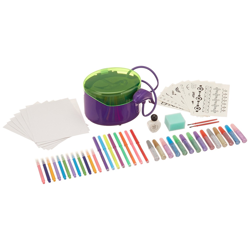 Small World Toys - Deluxe Airbrush Tattoo Workshop -**