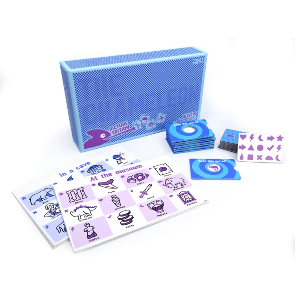 The Chameleon - Pictures Edition - The Family Party Game - 3-8 Players