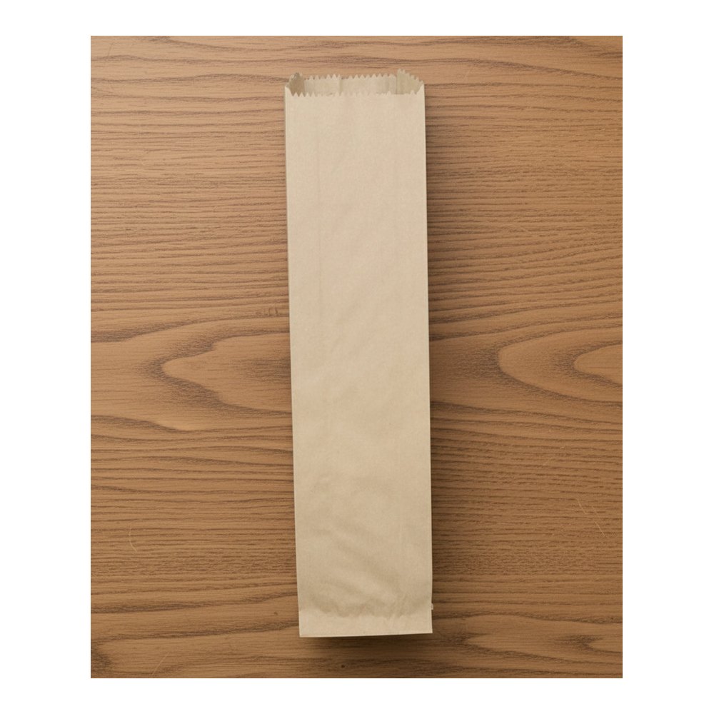 Brown Kraft- Flat Single Bottle(500)