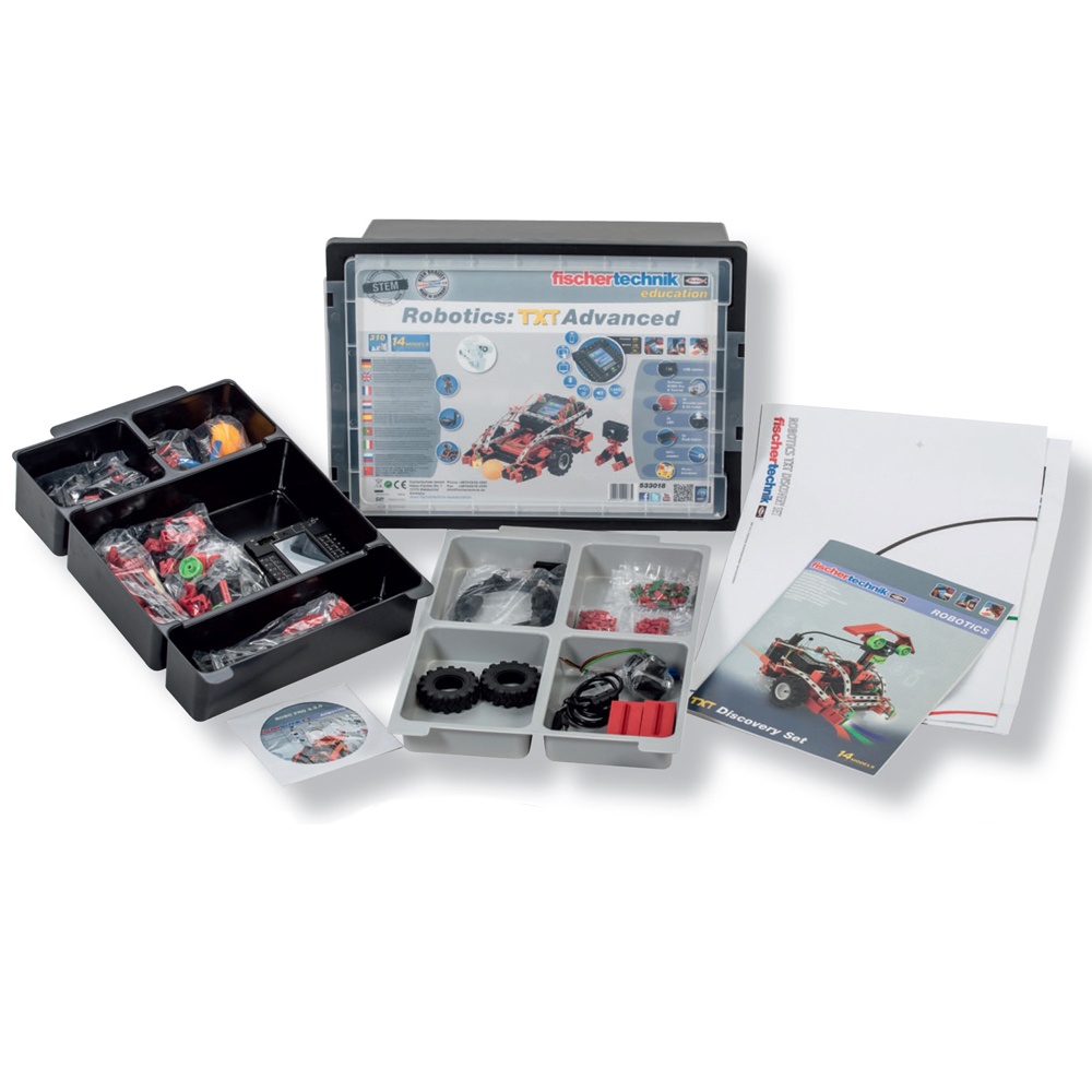 Robotics Advanced - incl. TXT Controller & Accu Charger Set