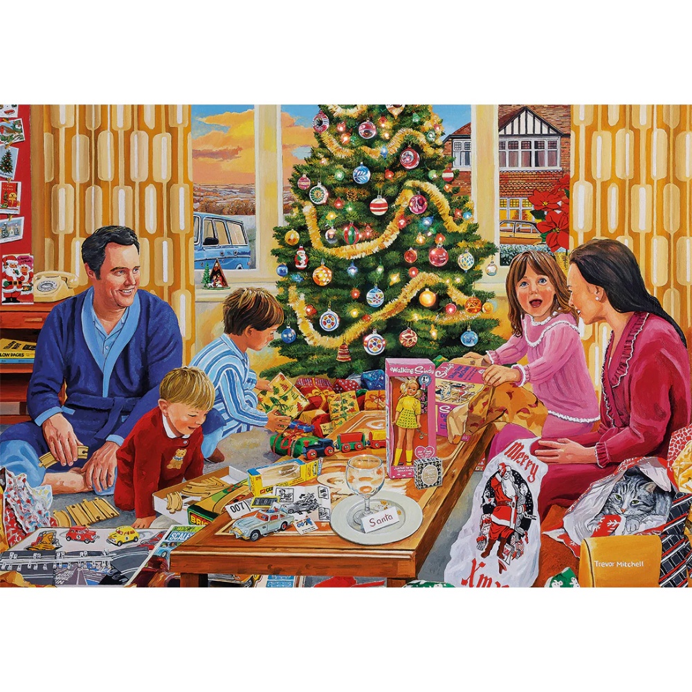 Gibsons - A Christmas to Remember - 4 x 500 Piece Jigsaw Puzzles