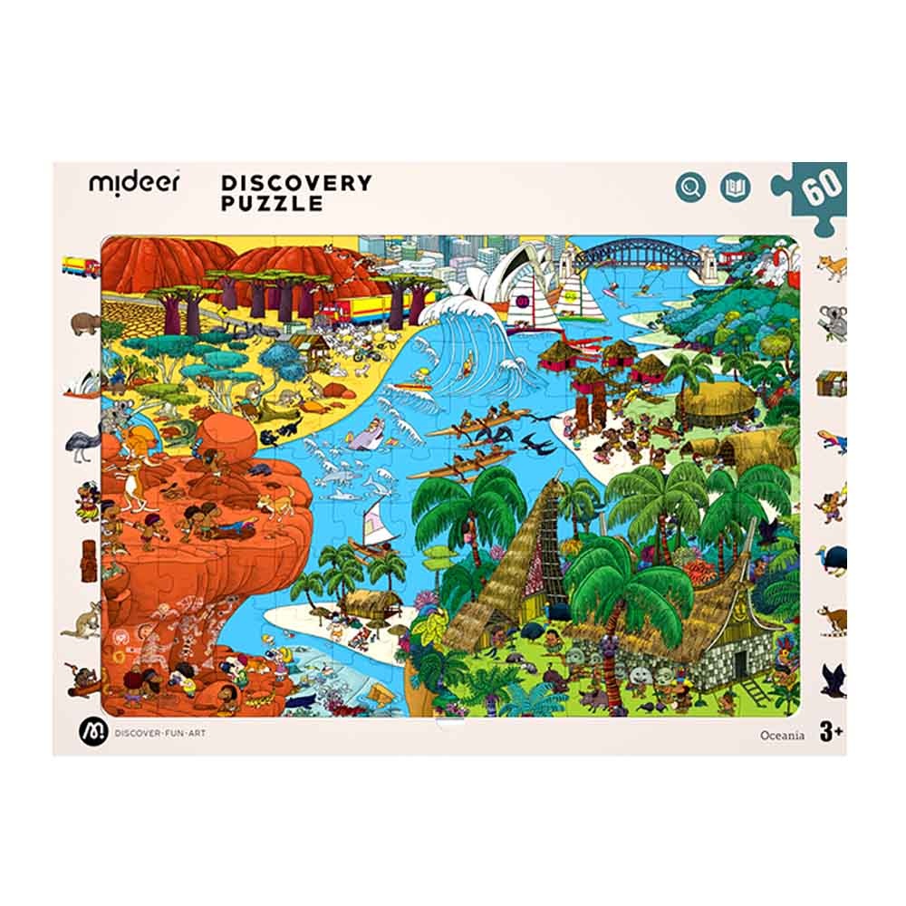 Big World Small World Australia-Themed Discovery Puzzle: 60 Pieces